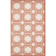 thumbnail image 1 of Safavieh Amherst Ivory Indoor Outdoor Rug - 6' x 9', 1 of 2