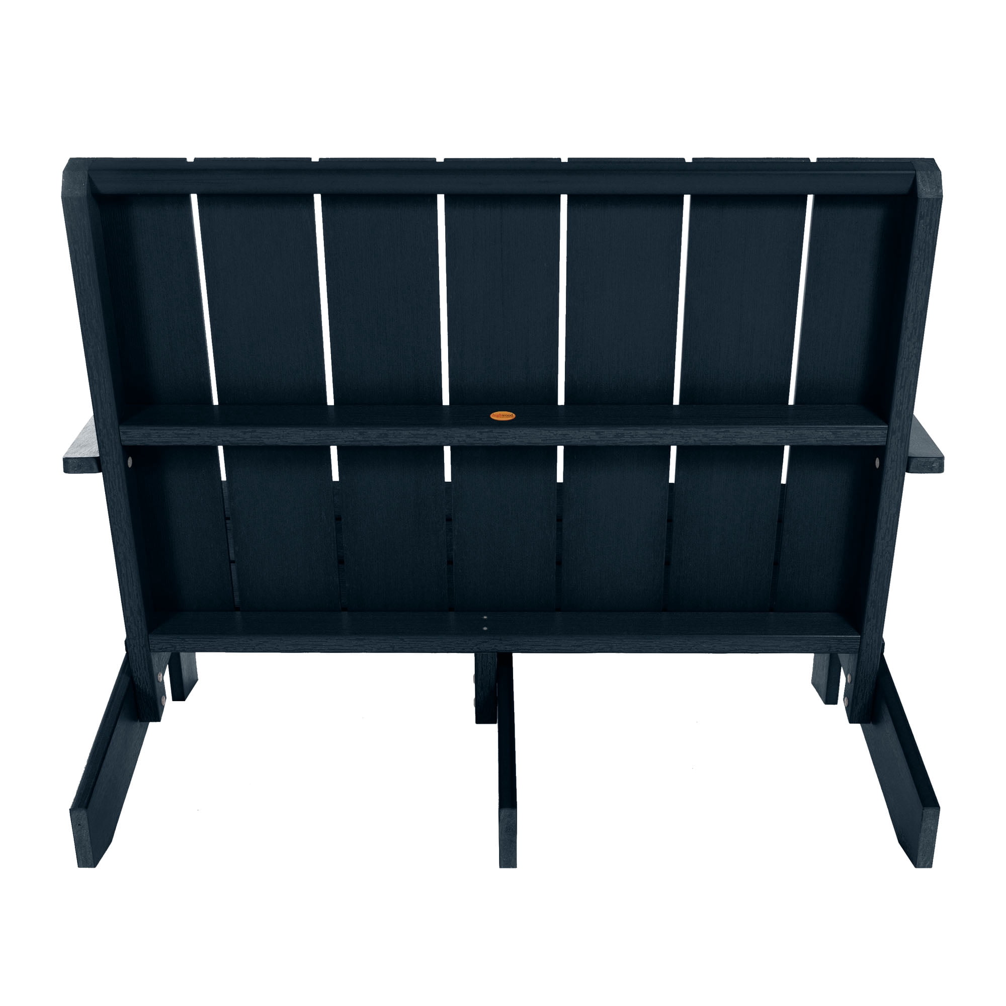 Highwood Double Wide Modern Adirondack Chair - Outdoor, Eco-friendly, Synthetic Wood