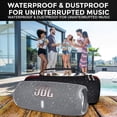 thumbnail image 2 of JBL Charge 5 Paquete de altavoz Bluetooth inalámbrico portátil a prueba de agua con estuche protector portátil rígido Boomph - Gris, 2 of 5