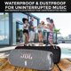 thumbnail image 2 of JBL Charge 5 Paquete de altavoz Bluetooth inalámbrico portátil a prueba de agua con estuche protector portátil rígido Boomph - Gris, 2 of 5