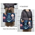 thumbnail image 6 of FORMRS 16" Laptop Bag Carrying Sleeve Case with Handle Travel Shoulder Briefcase, Blue Anchor, 6 of 8