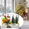 thumbnail image 6 of Christmas Village Houses with Music Light Up LED Snow Scene Resin Collectible Building for Family Xmas Celebration, 6 of 9