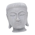 thumbnail image 1 of koolsoo Buddha Head Flower Pot Buddhism Gift Plant Container for Kitchen Desk Garden Style B, 1 of 9