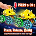 thumbnail image 3 of Coches de dinosaurio Toy Monster Truck Tsomtto con luz para 1 a 3 años, 3 of 9