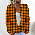 thumbnail image 1 of LOVZFMLL Cardigan for Women's Casual Printed Knitted Cardigan Button Coat, 1 of 5