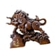 thumbnail image 5 of Estatua de toro, adorno decorativo para el hogar, figura creativa de resina para habitación, chimenea, fiesta 35 cm x 17 cm x 31 cm, 5 of 9