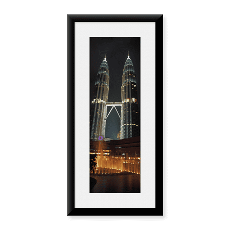 Framed Art Print, Kuala Lumpur Malaysia by Panoramic Images, 25-7/8" x 9-7/8"