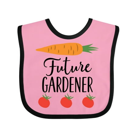 

Inktastic Gardening Future Gardener Gift Baby Boy or Baby Girl Bib