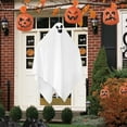 thumbnail image 4 of Fantasmas Blancos Colgantes de Halloween Colgante de Fantasmas de Halloween Atmósfera de Terror Decoración de Halloween para Patio Delantero Escena de Feliz, 4 of 8