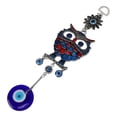 thumbnail image 1 of Decoración colgante de búho bendición de protección ligera duradera práctica colgante de búho azul de mal de ojo decoración para coche ANGGREK  Otros, 1 of 8
