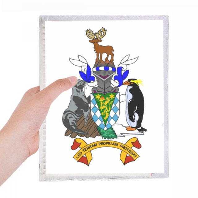SGSSI Europe National Emblem Notebook Loose Diary Refillable Journal Stationery