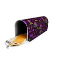 thumbnail image 5 of Goofa Mardi Gra2 Pattern Mailbox Cover, Mailbox Decoration with Magnetic Strips for Standard and Large Mailboxes, Easy Installation, Durable and UV-Resistant-21x18 in, 5 of 8