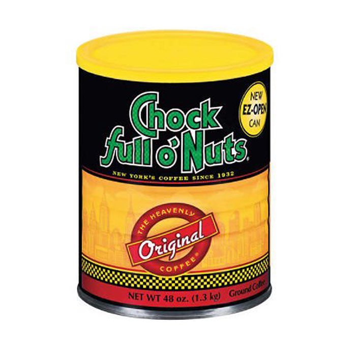 Chock full o' Nuts Heavenly Original Coffee (48 oz.) - Walmart.com