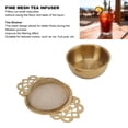 thumbnail image 6 of Reusable Tea Strainer, Fine Mesh, Durable Stainless Steel, Perfect For Herbal  Loose Leaf Teas, 6 of 6