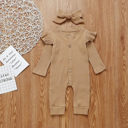 

Toddler girl winter coat Infant Newborn Baby Boys Girls Romper Long Sleeves Jumpsuit One-peice Suit Fragarn