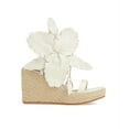 thumbnail image 2 of Cecelia New York Lilly Alabaster Cork Ankle Strap Open Toe Heel Wedge Sandals (Alabaster Cork, 6), 2 of 2
