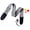 Type A, variant on Weaving PU Leather Ends Guitar Strap, Soft Adjustable Comfortable Cotton Acoustic Guitar Strap for Electric Guitars Bass