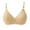 Beige Everyday bra for women, variant on ATOYSOY Everyday Bra Wireless Nursing Seamless Breathable Push Up Underwear Workout Thin Lightweight Girls Teens Solid Color Smoothing Comfort Bra Beige