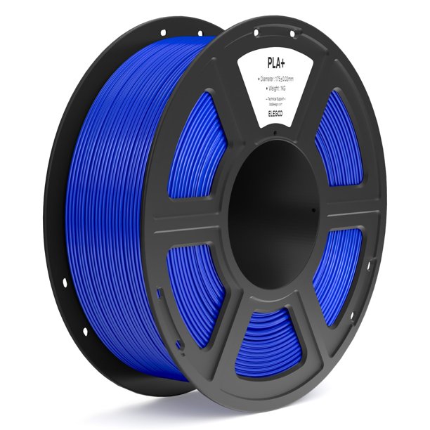 Filamento para impresora 3D ELEGOO PLA+ azul oscuro 1,75 mm 1 kg