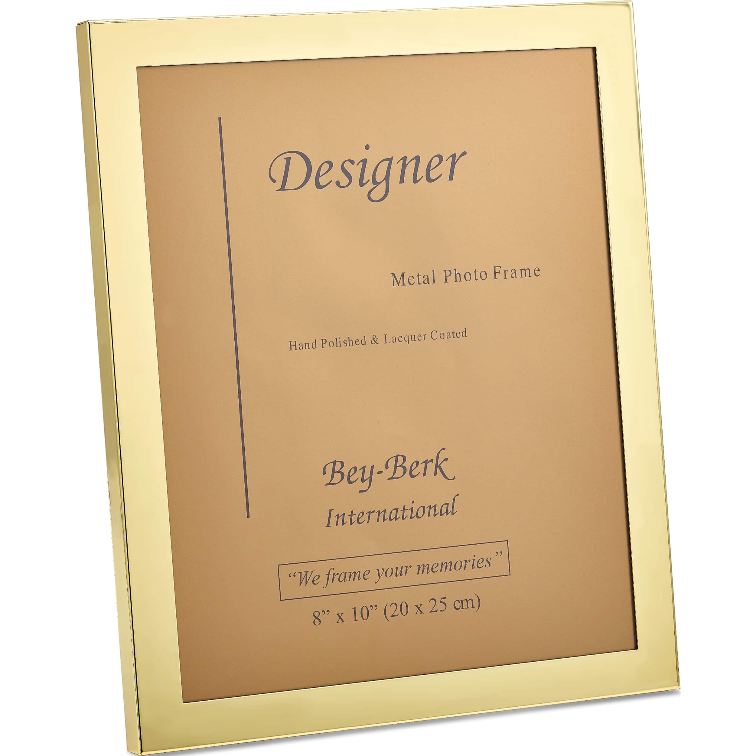 Fashion Solid Brass 8X10 Photo Frame Made In China gl3516