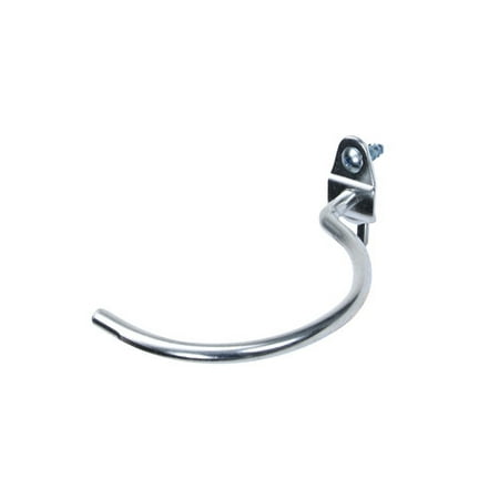 Triton Products DuraHook 3-3/4 In. Curved 3-3/32 In. I.D. Zinc Plated Steel Pegboard Hook for DuraBoard, 10 Pack