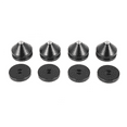 thumbnail image 5 of 8 Sets Speaker Loudspeaker Spikes Stand Feets Audio Speaker Repair Parts Turntable DIY Speaker Stand Shock Pin, 5 of 8