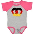 thumbnail image 3 of Inktastic German Flag in Pretzel Shape Boys or Girls Baby Bodysuit, 3 of 5