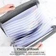 thumbnail image 4 of Document Folder A4, Folder with 13 Compartments A4, Waterproof Accordion Folder, 4 of 5