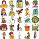 thumbnail image 4 of Pegatinas Scoobys Doos Dogs, vinilo impermeable, anime, 50 unidades, 4 of 4