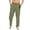 Green, variant on Men's Casual Pants All Season Fit Loose Trousers with Solid Color -Style Media Beach Pockets for Everyday Comfort Brown M