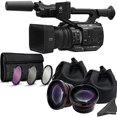 thumbnail image 1 of Panasonic AG-UX90 4K/HD Professional Camcorder +Dual Auxiliary Lens Bundle & eDi, 1 of 2