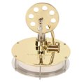 thumbnail image 1 of Stirling Engine Motor Model, Low Temperature Zinc Alloy Stainless Steel Electricity Power Generator Model Durable Wearable  For Toy ANGGREK Educational Stirling Engine Model, 1 of 8