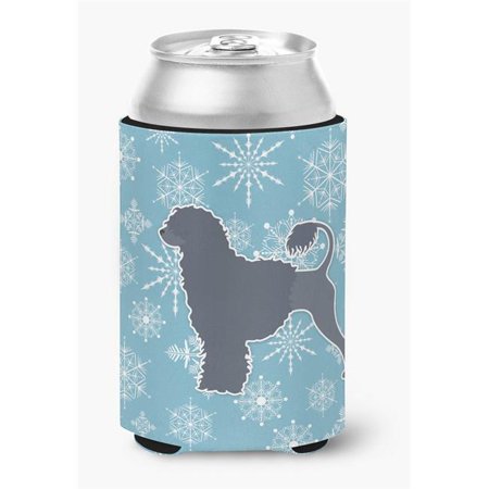 

Winter Snowflake Portuguese Water Dog Can or Bottle Hugger