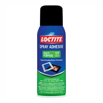 Loctite Multi Purpose Spray Adhesive, Clear 11 oz Can