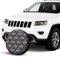 thumbnail image 4 of Kll Mardi Gras Carnival3 Tire Cover,Universal Wheel Tire Cover For Trailer, Rv, Suv, Truck,Camper And Many Vehicle,(15 Inch), 4 of 8