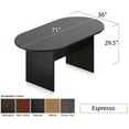 thumbnail image 2 of GOF 6FT Conference Table Set with Chairs (G12112B) - Espresso, 2 of 3