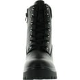 thumbnail image 3 of Wild Pair  Womens Bentli P Nubuck Embellished Combat & Lace-up Boots, 3 of 3