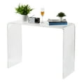 thumbnail image 1 of Table Console Moderne en Acrylique – Table d'Appoint Étroite Transparente pour Salon, Salle à Manger Ou Entrée, 1 of 7