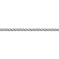 thumbnail image 2 of TheJewelryHut Designer Sterling Silver 3.5mm Diamond-cut Round Spiga Chain, 2 of 2