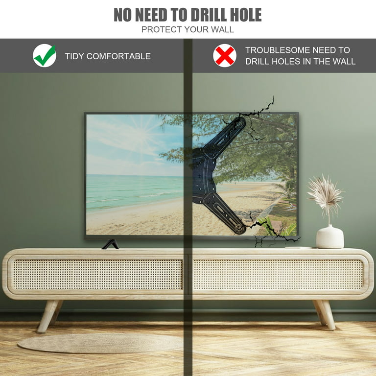 Soporte universal de TV para TCL LED Smart Roku TV, soportes de base de TV  para TCL 40 pulgadas LED TV 40FD2700 soporte con tornillos