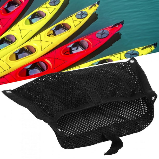 Peahefy Kayak Gear Holder,Nylon Mesh Storage Bag Gear Accessories