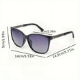 thumbnail image 5 of Lunettes Polarisées pour Femmes, Monture TR90, Style Oeil de Chat, Lunettes Mode, Teintes à Pression de Rue Personnalité, 5 of 5