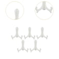 thumbnail image 6 of yotijay 5 Pieces Puerh Tea Cake Display Stands Compact Versatile Table Plate Holders White, 6 of 9