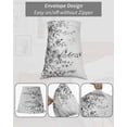 thumbnail image 7 of Grey Eucalyptus Body Pillow Covers, Botanical Leaves Aesthetics Flowers Soft Bed Throw Pillowcases Breathable Cooling Long Lumbar Body Pillow Sham Cover for Bed Sofa 20''x54'', 7 of 7