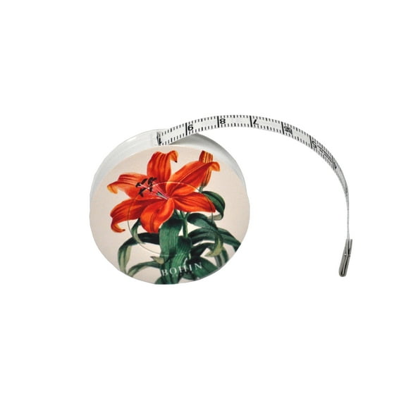 Bohin Flower Themed Lily Tape Measure