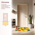 thumbnail image 3 of ODIKA 8x10 Machine Washable Non-Slip Area Rug, Geometric High Traffic Rug, Yellow, 185498, 3 of 7