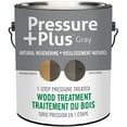 thumbnail image 1 of 1 Step Pressure Treated Wood Treatment - Grey, 3.78 L, 1 of 1