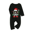 thumbnail image 4 of Elippeo Christmas Pajamas for Family, Long Sleeve Tops + Buffalo Plaid Pants Set Sleepwear Loungewear, 4 of 9