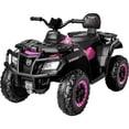 thumbnail image 1 of Montable Cuatrimoto Electrica Usb Bluetooth Radio 2 Vel 12v Rosa, 1 of 5