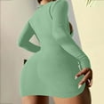 thumbnail image 6 of Tponi Matching Family Swimsuits One-Piece Elastic Mint Green Swimsuit Cleaner S, 6 of 9
